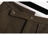 Women's Woolen Bootcut Shorts – Autumn/Winter 2025 Collection, European Style, Wide Leg, Plus Size, Hot Selling