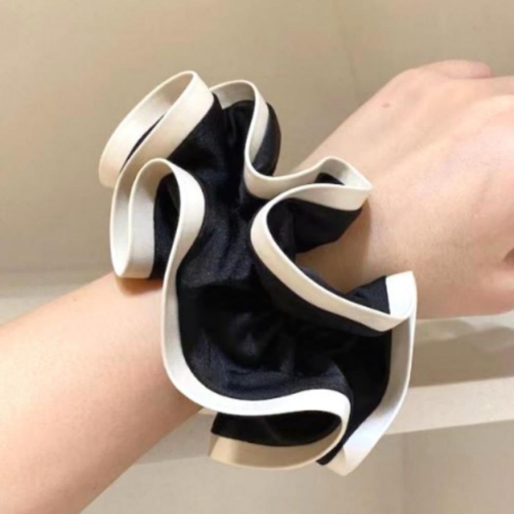 

Gopchang Band Hair Tie Hair Elastic Big Size Color Block Shirring