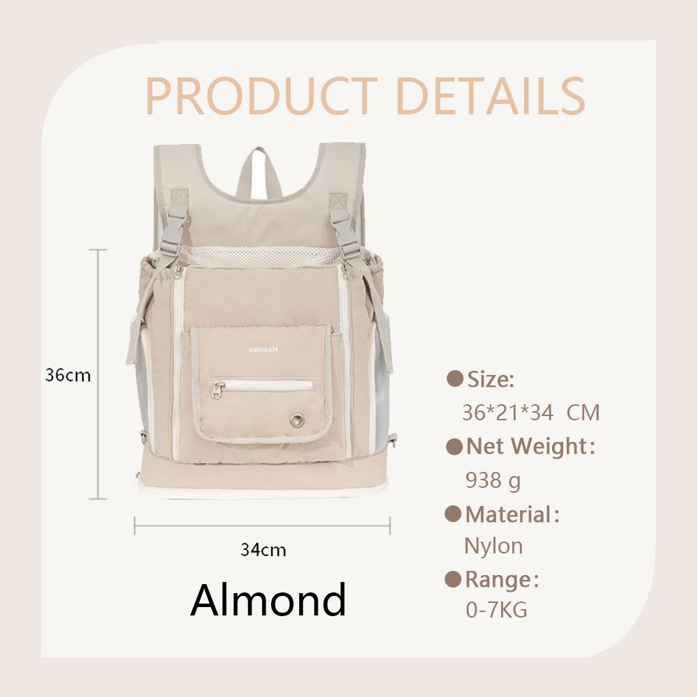 Pet Chest Backpacks Soft-Sided Outdoor Puppy Carrier Bag Portable Travel Handbag Mesh Breathable Transport For Pet Supplie