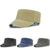 High Quality Men's Military Cap In Khaki Spring Washed Cotton Fashionable Summer Sun Hat
