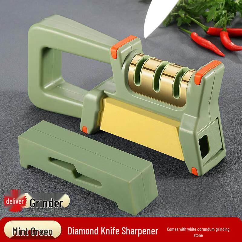 Ying Tang 5-in-1 Manual Diamond Knife & Scissor Sharpener