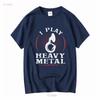I Play Heavy Metal Sousaphone Tuba Marching Band Musician T Shirt Long Or Short Sleeves Vintage Washed Homme