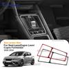 Real Soft Carbon Fiber Sticker For Seat Leon MK4 Cupra Leon Cupra Formentor 2020 2021 2022 2023 2024 LHD RHD Gear Shift Panel