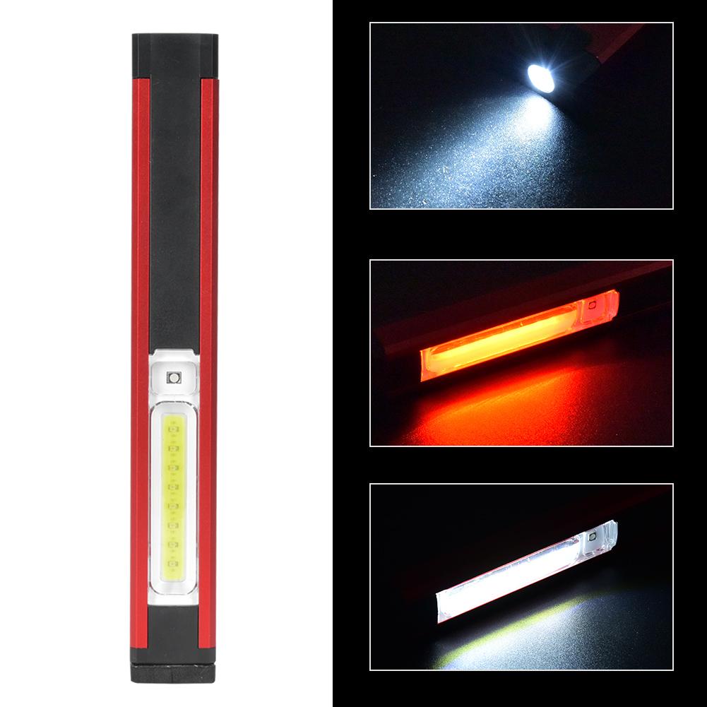 USB Charging Working Light Car Maintenance Outdoor Lighting Camping Magnetic Emergency LED Tent LampWL03 Long Type