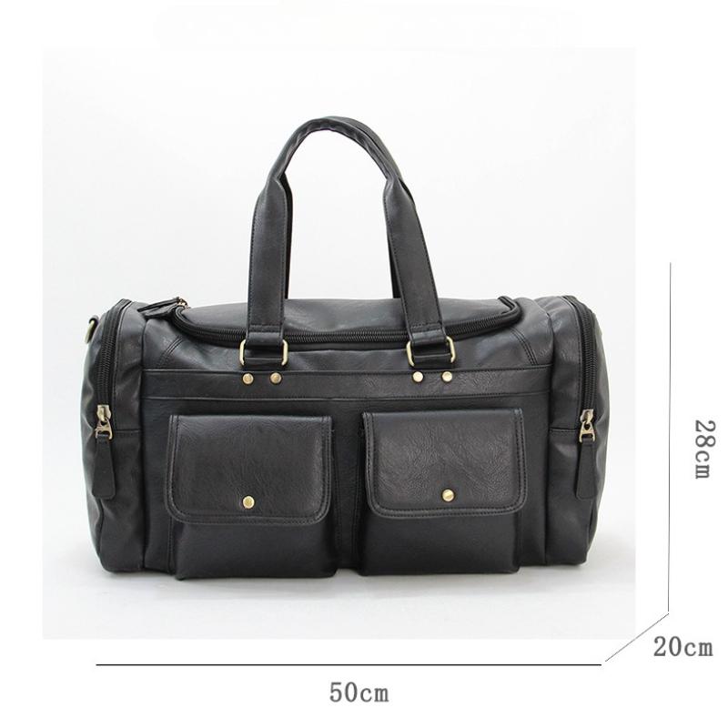 Men`s Retro Business Travel Tote Bag