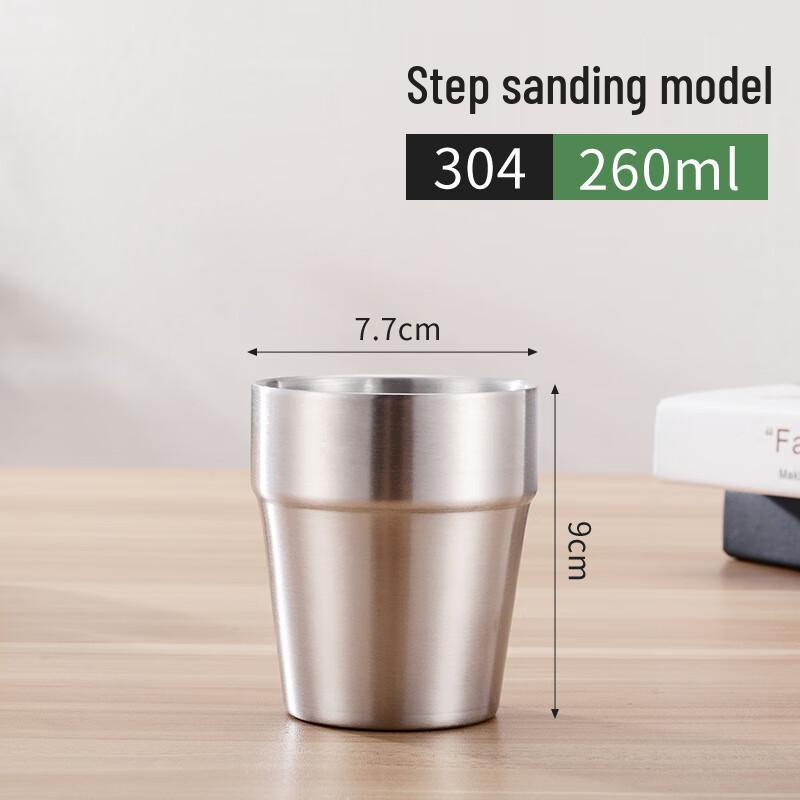 Kemai 304 Double-Wall Insulated Stainless Steel Mug