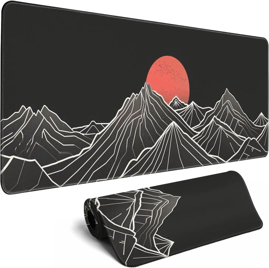 Landscape Large Mouse Pad Tank Game Mousepad Extended Office Laptop Keyboard Pads New AntiSlip Rubber Office Carpet Table Mats