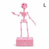Dancing Skeleton Aquarium Bubbler Ornament 3D Printed Eco-Friendly Resin Fish Tank Decor for Freshwater Aquariums