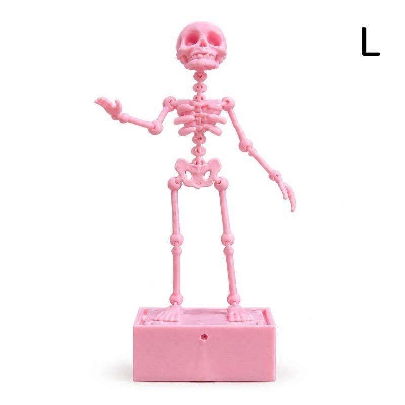 Dancing Skeleton Aquarium Bubbler Ornament 3D Printed Eco-Friendly Resin Fish Tank Decor for Freshwater Aquariums