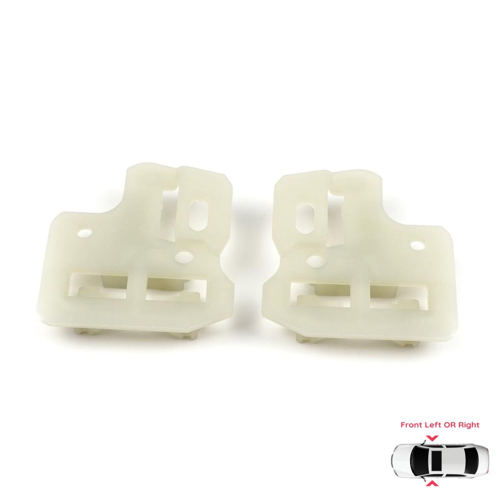 EWR211+EWR212 Power Window Regulator Repair Clips Front Left or Right Door for BMW X5 E53 2000-2006 51338254911 51338254912