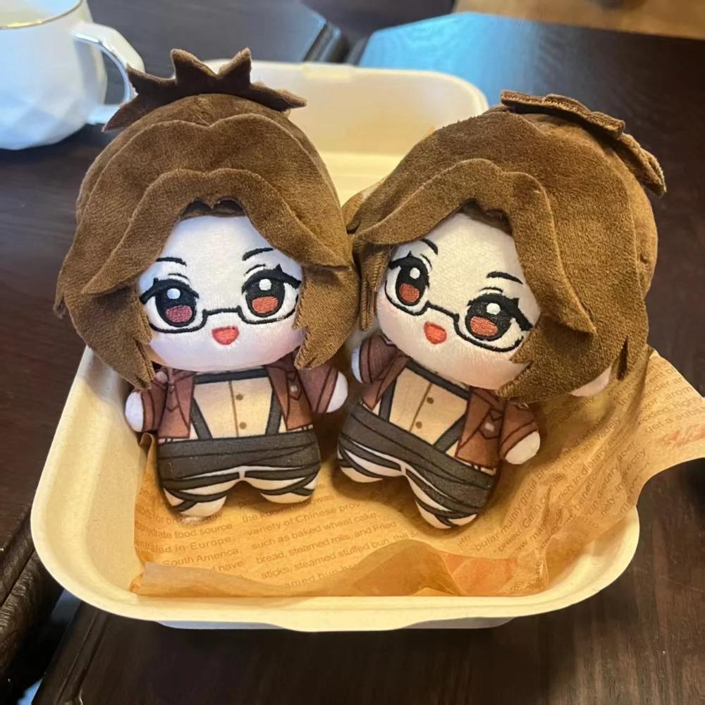 10cm Anime Hange Zoe Cosplay Plush Doll Pendant Attack On Titan Stuffed Toy Birthday Gift