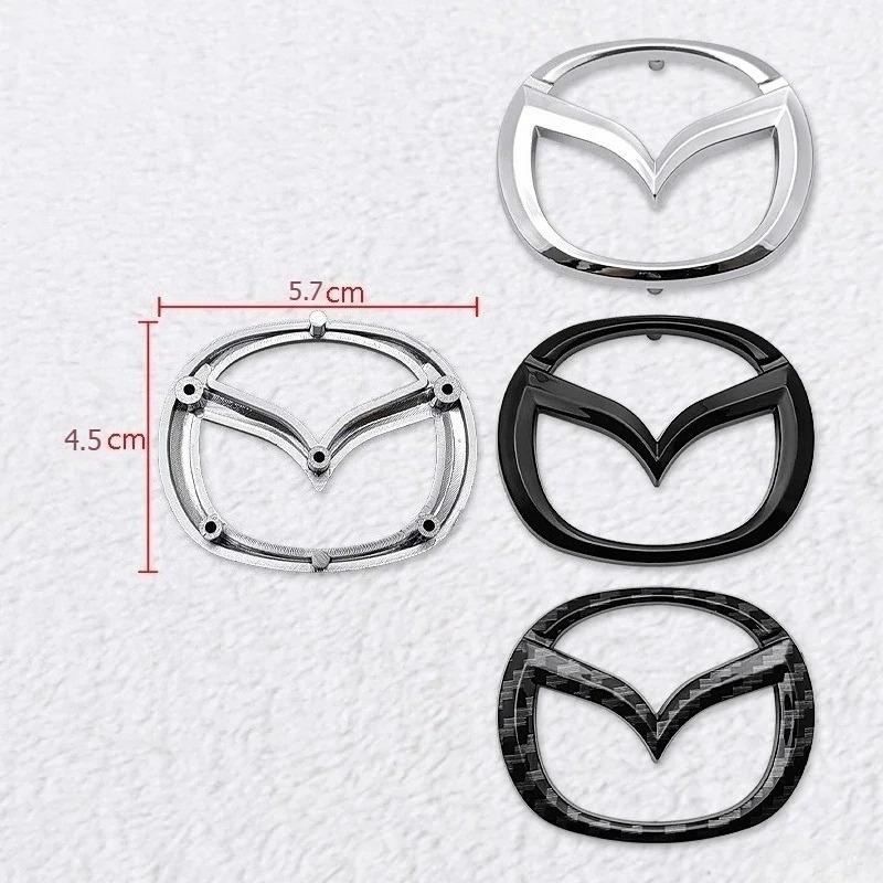 ABS 5,7cm 6,7cm Středový znak na volant auta pro Mazda CX4 CX5 RX7 Atenza Axela 3 2 5 CX3 MX3 MX5 CX9 CX7 RX8 Protege Speed 6