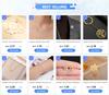 Cazador Star of David Hexagram Stud Earrings for Women Men Stainless Steel Gold Color Piercing Studs Jewish Judaism Jewelry New