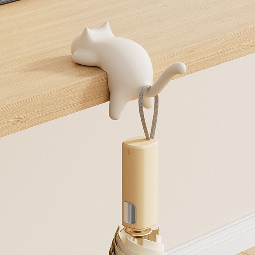 Punch-free Cat School Bag Hook Seamless Bag Organizer Holder New Bag Hook