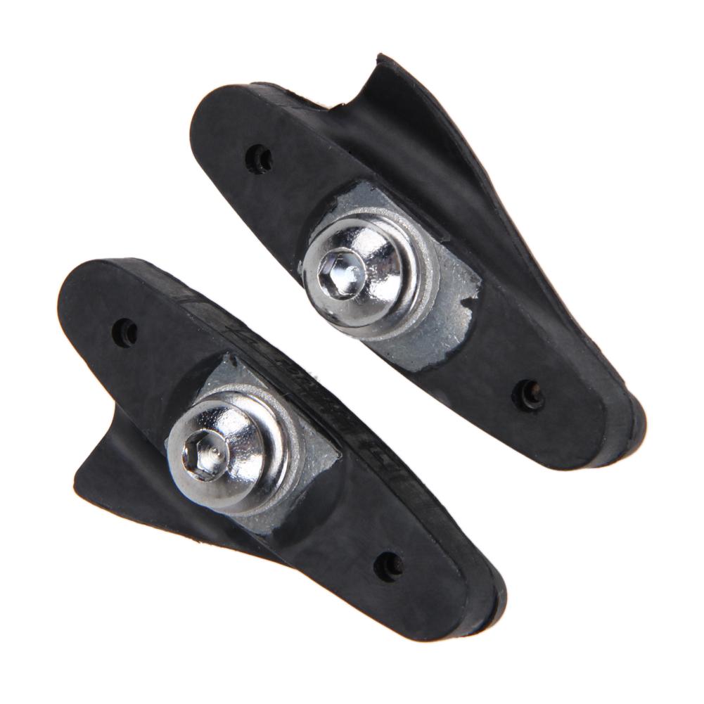 2x Bike Bicycle Cycling MTB Road V Brake Holder Rubber Pads Shoes-Blocks