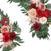 2 Pack Wedding Arch Floral Swag with Artificial Blooms for Home And Event