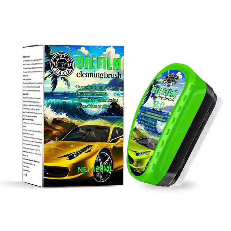 Green Oil Film Cleaning Wipes for Car Glass: Effective on Windshields, Side Windows, and Mirrors