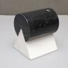 Geometrische Marmorskulptur Schwarz-Weiß-Marmor-Spleißung Geometrischer Block Halbkreis Dekorationsfiguren Heimdekoration