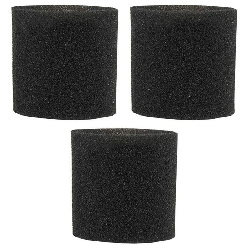 15Pcs 90585 Foam Sleeve VF2001 Foam Replacement Filter For Shop-Vac, Vacmaster & Genie Shop Wet Dry Vacuum Cleaner Replacement-B