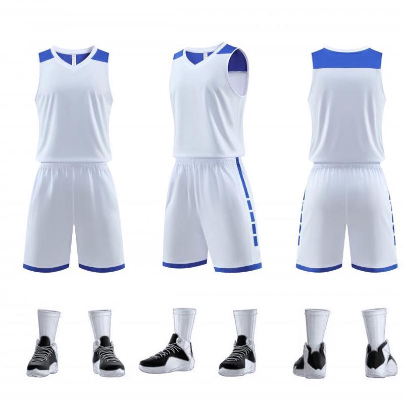 Speedy Quick-Drying Breathable Basketball Uniform Set for Men's Training & Competitions