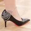 Metal Chain Punk High Heels Anklet Long Tassel Multilayer Anklet Chains  High Heel Shoes