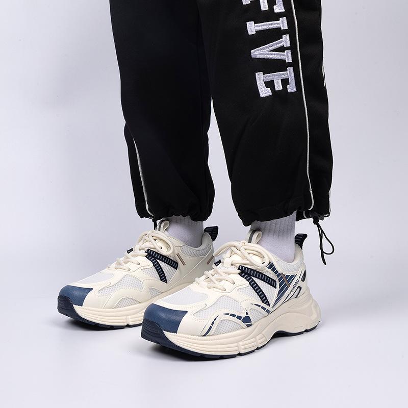 Global Platform Dad Shoes Men's ZHQ5701 New Men's Shoes Trendy Versatile Men's Mesh Casual Sports Shoes