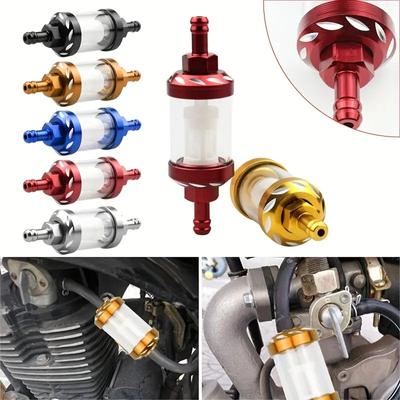 8mm Motorcycle Gas Fuel Gasoline Oil Filter Moto Accessories For Bike Car Motorcycle Oil Cup Universal Accessories