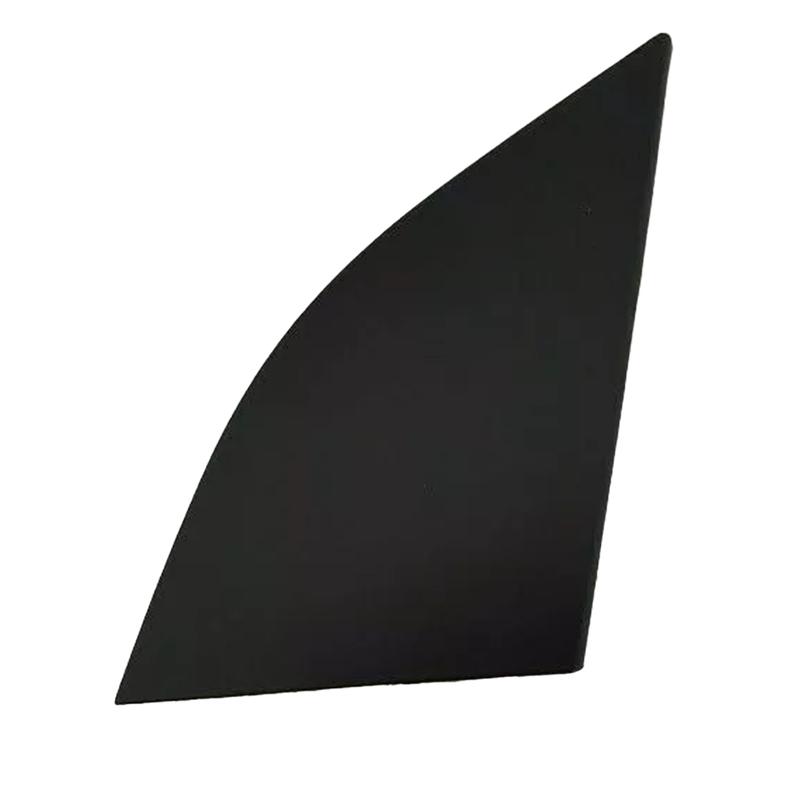 Car Repair Front Left Mirror Trim Triangle Trim Black Non-deformation Replacement tallation Easy tallation