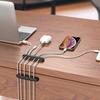Cable Clip Storage Silicone Fixed Cord Winder Self Adhesive Organizer for Home