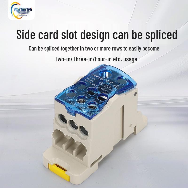 Single-Level DIN Rail Distribution Box, 80A-400A