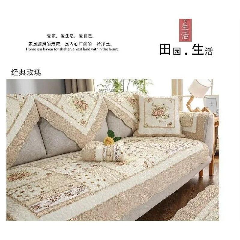 Čtyři roční období Univerzální polštář na pohovku Horký prodej Látka Jednoduchý Tatami polštář Nová protiskluzová látka Polštář na pohovku Ručník na pohovku