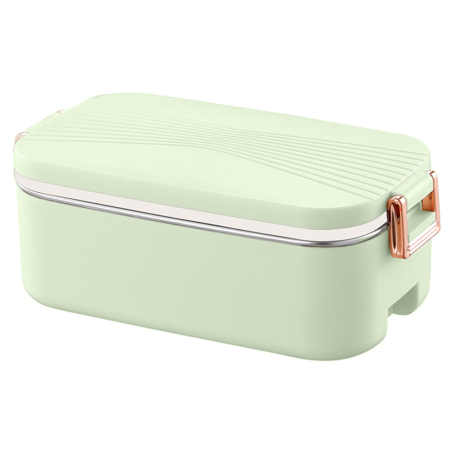 Aseech Insulated Lunch Box CarHome Use Removable Inner Pot 800ml Single Layer Leak-Proof Stainless Steel No Water Required Insulated Bag Incl 6140₽