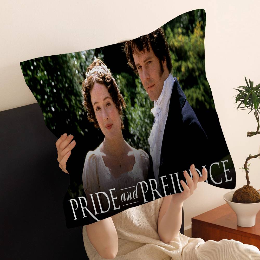 Classic Romance Movie Pride Prejudice Pillow Cushion Cover Pillowcase Living Room Sofa Home Decor Customized