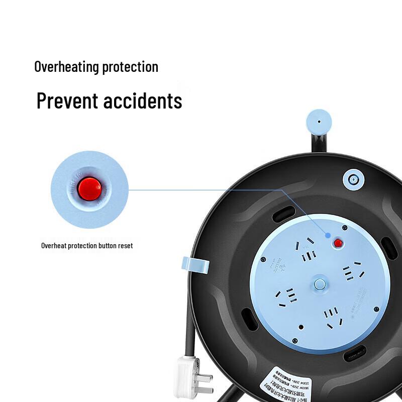 BULL GN-804 Overheat Protection Mobile Cable Reel