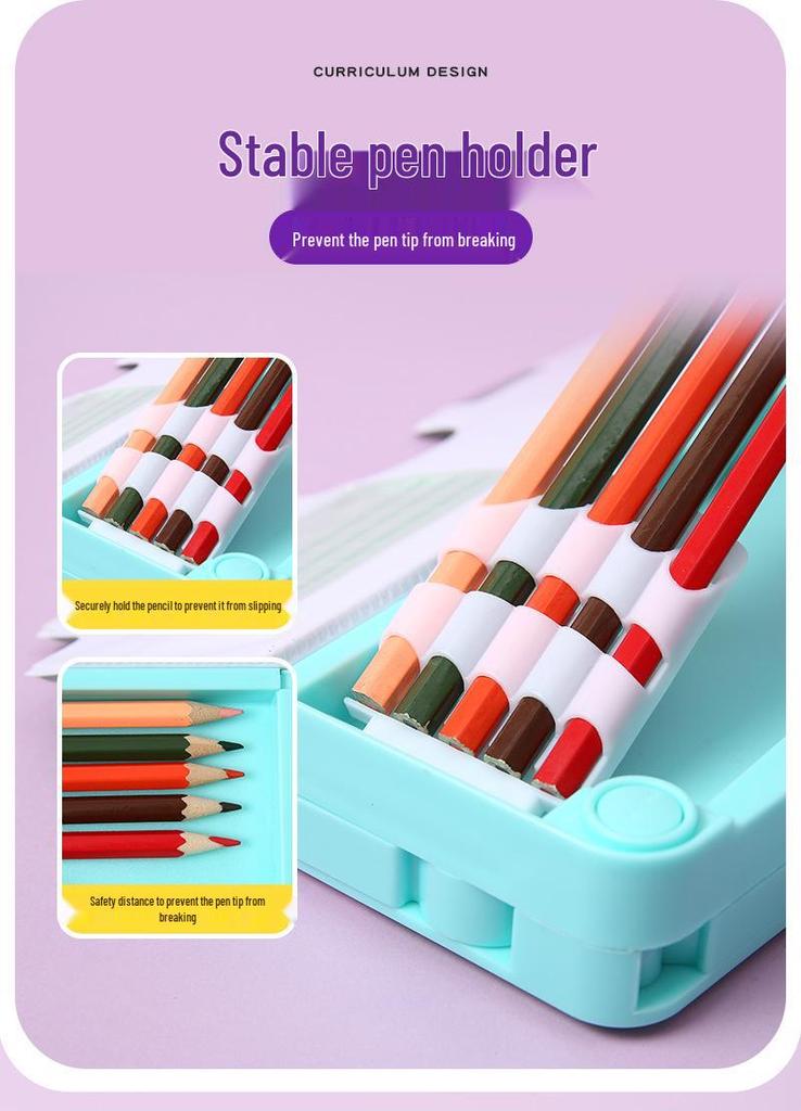 Creative Cartoon Multifunctional Pencil Case for Primary School Students - Large Capacity and High Appeal