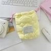 51121 Cute Quilted Instant Camera Bag - Soft, Shockproof, Dustproof