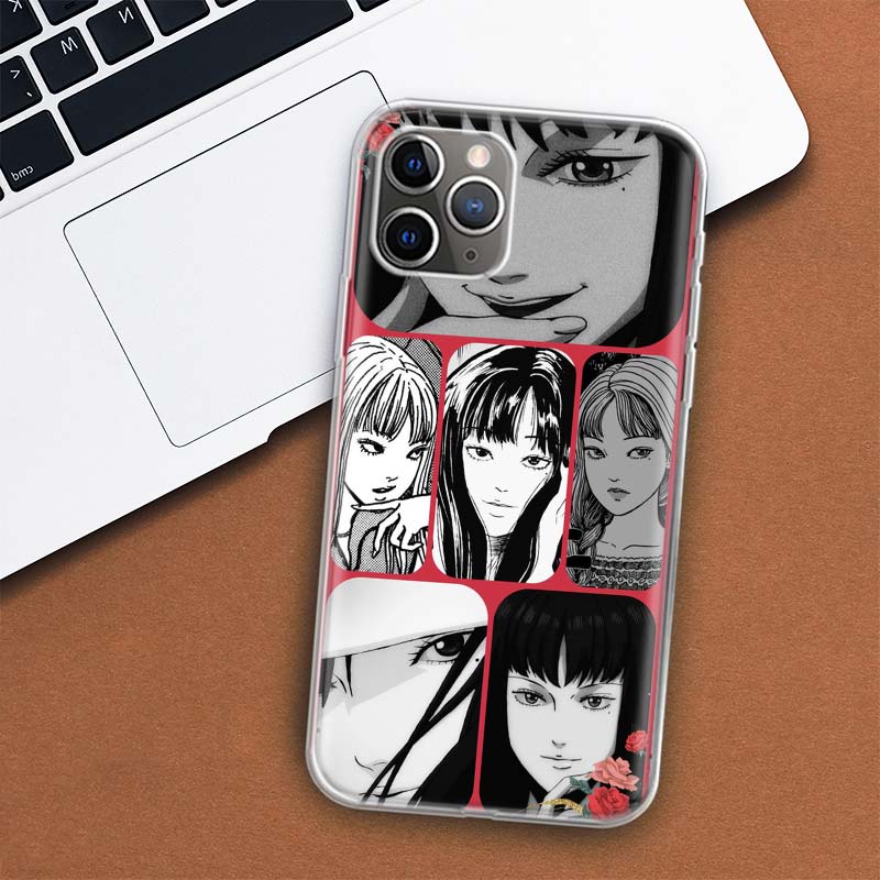 Anime Junji Ito Terror Horror Phone Case For Apple iPhone 11 12 13 14 Pro 7 XR X XS Max 6 6S 8 Plus + Mini 5 SE Print Soft Cover