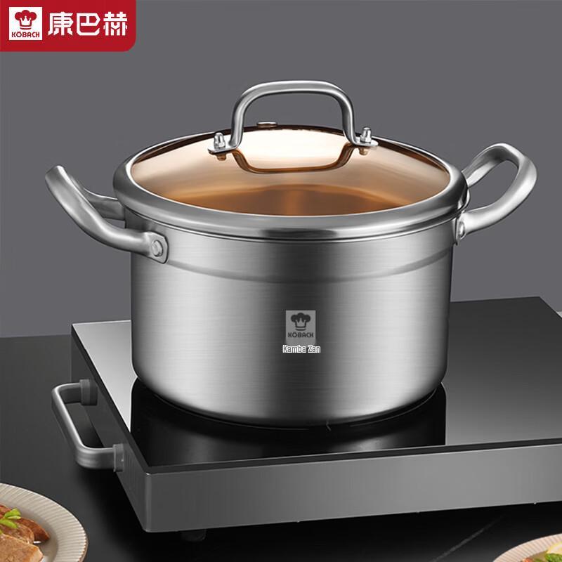 KOBACH 304 Stainless Steel Soup Pot
