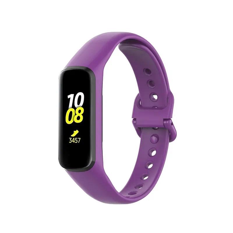 Silicone Sport Strap For Samsung Galaxy Fit2 Band Replacement Bracelet Watchband Correa For Samsung Galaxy Fit 2 SM-R220