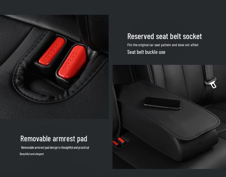 Sylphy Classic Vollumfassende Autositzauflage, 14. Generation, 2020, Universell für alle Jahreszeiten.