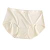 Women's Seamless Underwear Women's Summer Thin Comfortable Crotch Antibacterial Mid Waist Breathable Women's Triangle Panties