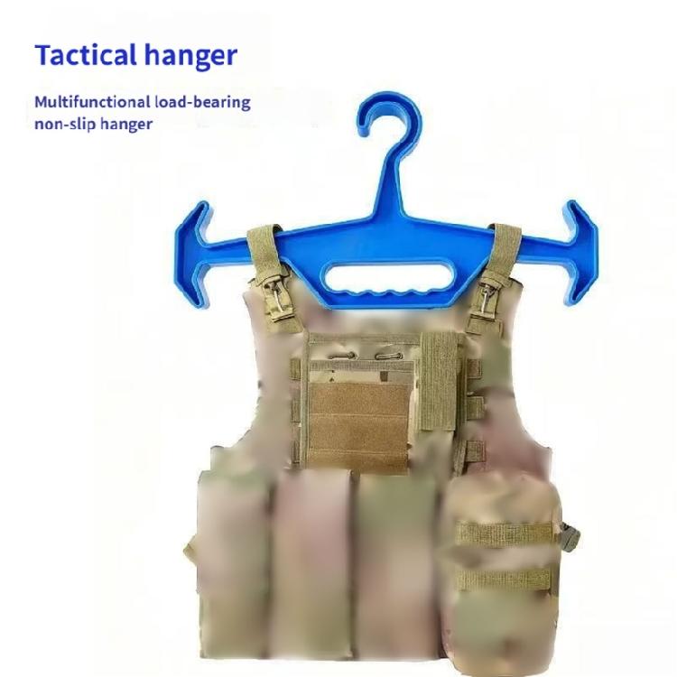 Small Folding Utility Hanger Vest Hanger Plastic Texture Perfect for Travel Storage of Thicken Coat and Adventure Gear