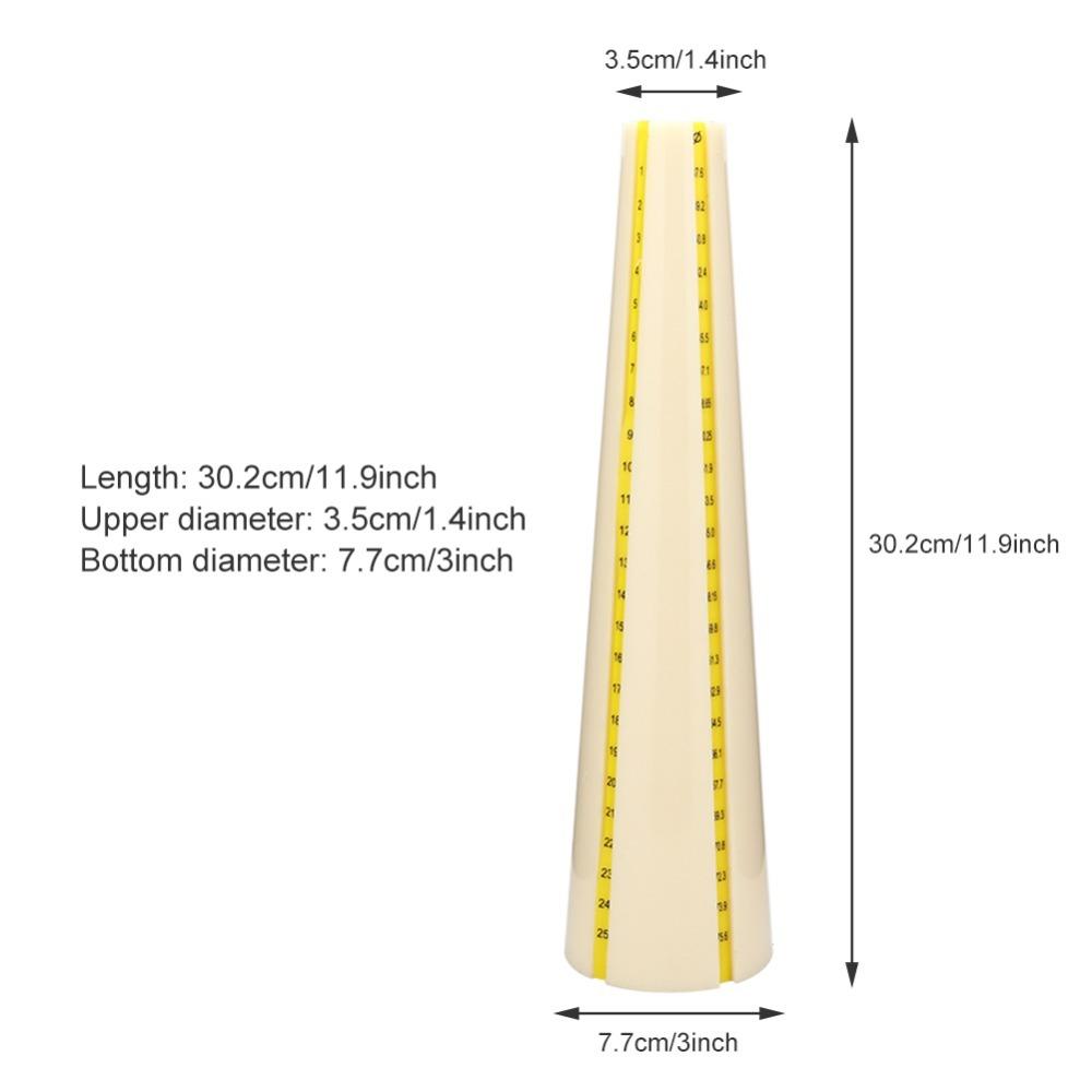 Practical Plastic Bracelet Mandrel Round Durable Ring Stick High Quality Multi-use Repair Tool Size Measuring
