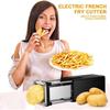 Professional Commercial Potato Slicer Multi Functional Food Chopper Stainless Steel Electric French Fry Cutter