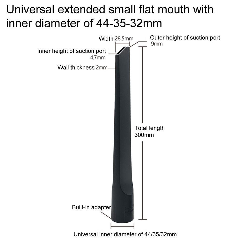 Precision Fit Compatible Extra Long CREVICE TOOL for Your For SHARK Vacuum