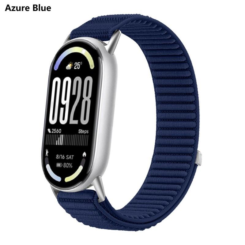 Nylon Loop Strap For Xiaomi Mi Band 10 9 8 Replacement Wristband Bracelet For Xiaomi Mi Band 9/ 10 /8 NFC Watchband Accessories