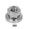 MTB Front Rear For Dead-flying Cycling Drum Screws Bicycle Hub Nuts Drum Hub Fastening M9 M10