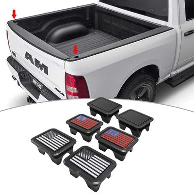 Bettgitter-Beschlagtaschenabdeckungen für Dodge RAM 1500 2019–2024, LKW-Beschlaglochkappen, Stecker