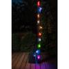 Solar Fairy Lights - 10 Multi-colored LED Filament Lights - Outdoor