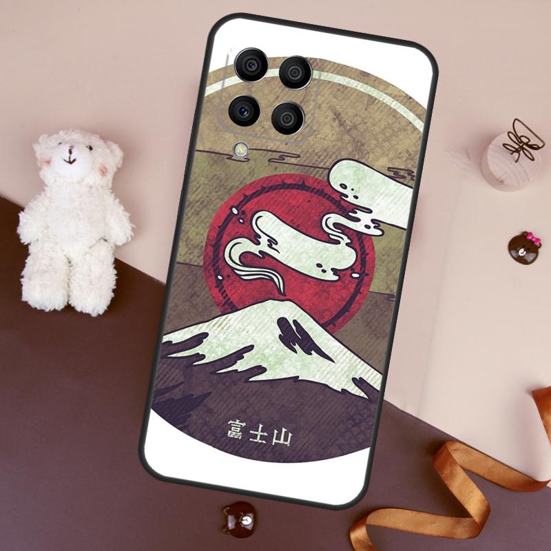 Japanese Art Mount Fuji Case For Samsung Galaxy M06 M53 M13 M31 M11 M35 M55 M15 M56 M36 M16 M12 M32 M52 M14 M34 M54